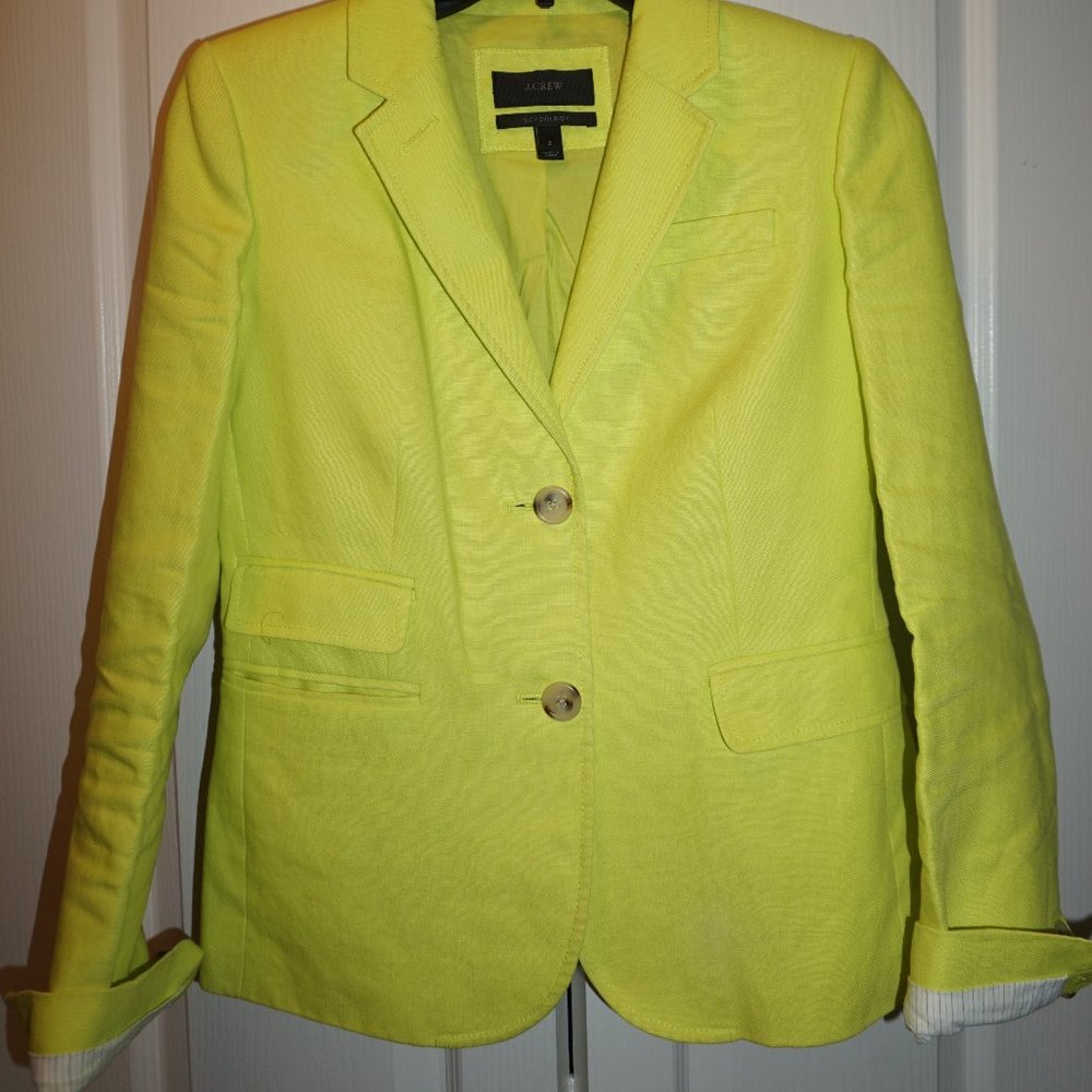 JCrew Schoolboy Blazer in Bright Kiki